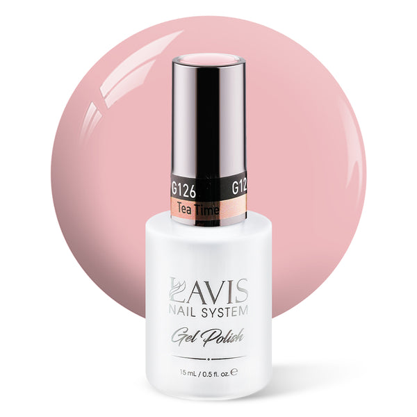 LAVIS 126 Tea Time - Gel Polish 0.5 oz