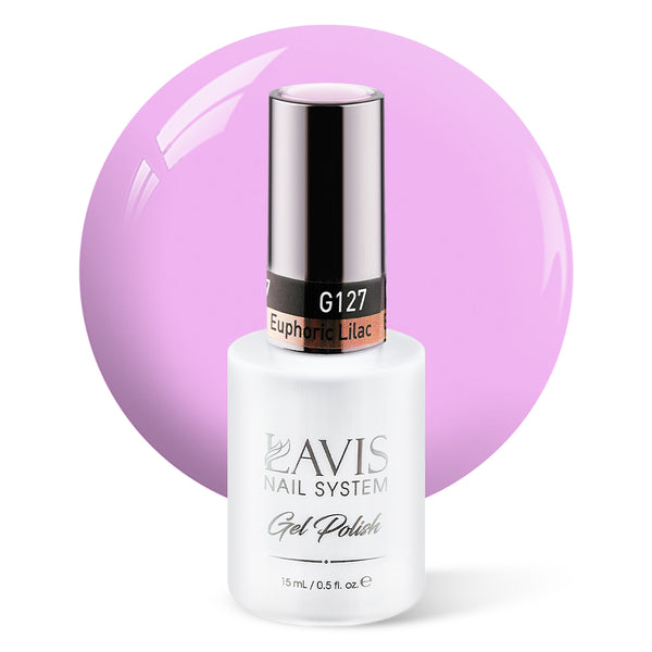 LAVIS 127 Euphoric Lilac - Gel Polish 0.5 oz