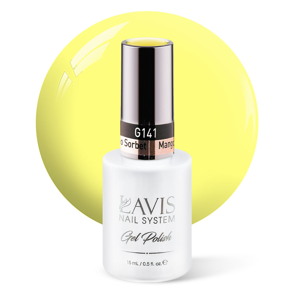 LAVIS 141 Mango Sorbet - Gel Polish 0.5 oz