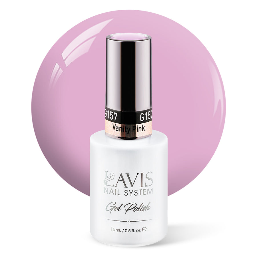 LAVIS 157 Vanity Pink - Gel Polish 0.5 oz
