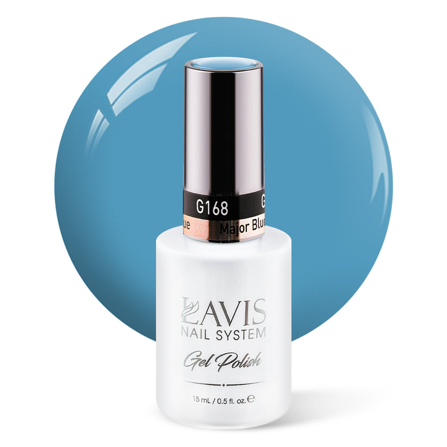 LAVIS 168 Major Blue - Gel Polish 0.5 oz