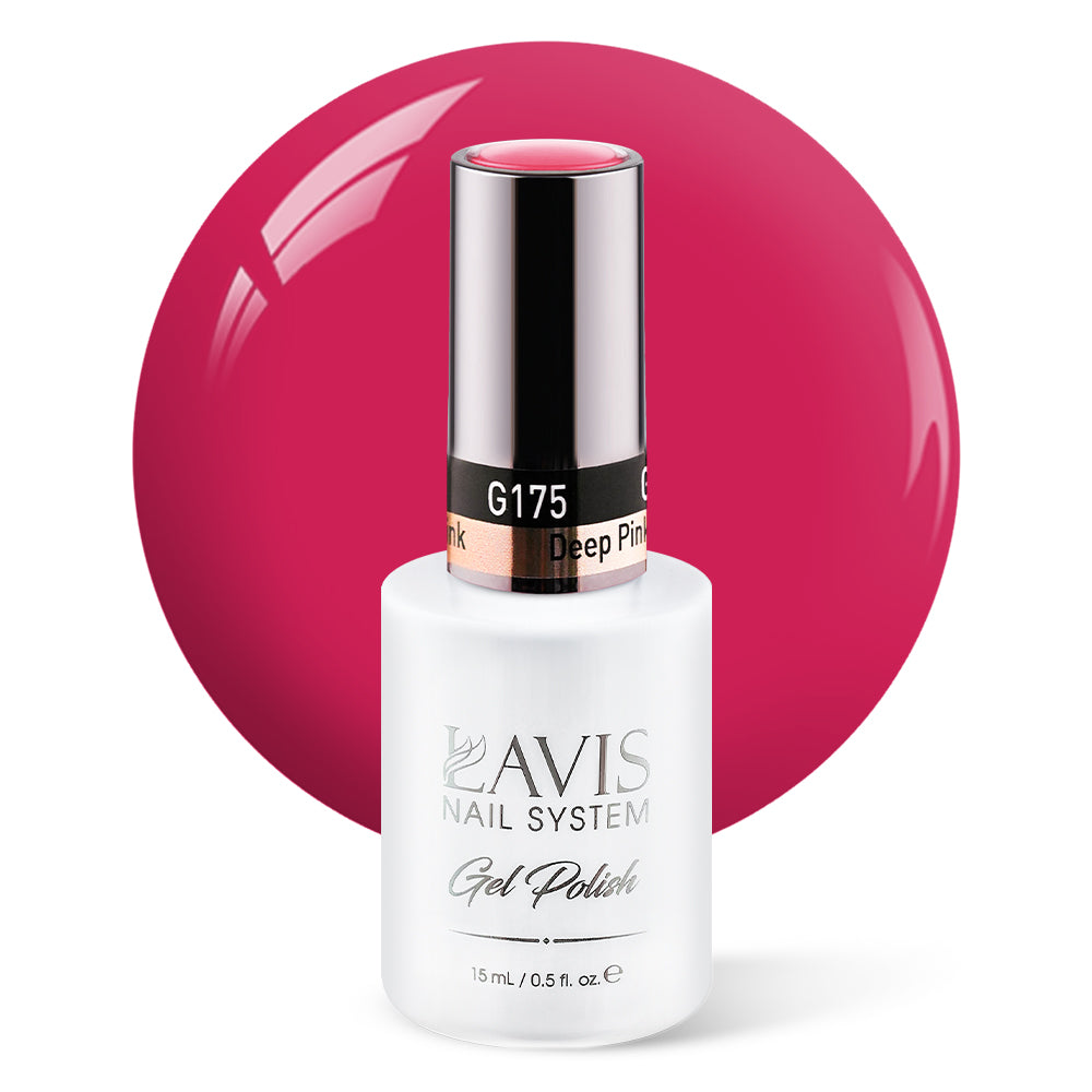 LAVIS 175 Deep Pink - Gel Polish 0.5 oz