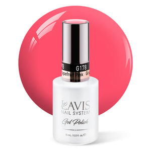 LAVIS 178 Grapefruit Pink - Gel Polish 0.5 oz