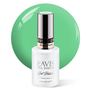 LAVIS 181 Green Picnic - Gel Polish 0.5 oz