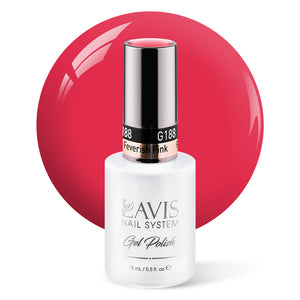 LAVIS 188 Feverish Pink - Gel Polish 0.5 oz