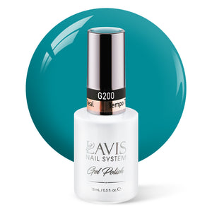 LAVIS 200 Tempo Teal - Gel Polish 0.5 oz