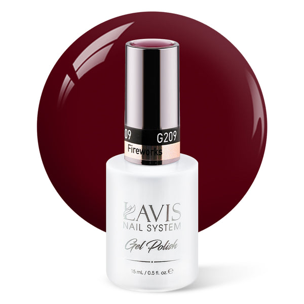 LAVIS 209 Fireworks - Gel Polish 0.5 oz