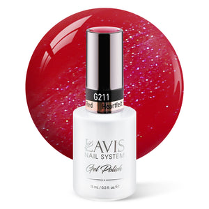 LAVIS 211 Heartfelt Red - Gel Polish 0.5 oz