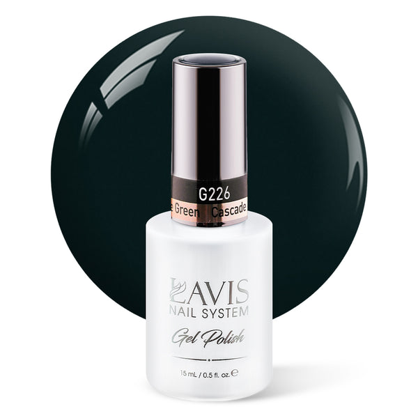 LAVIS 226 Cascade Green - Gel Polish 0.5 oz