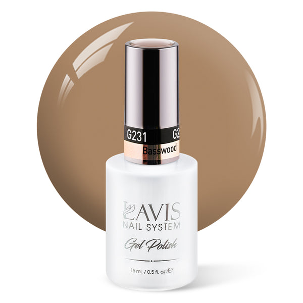 LAVIS 231 Basswood - Gel Polish 0.5 oz