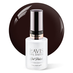 LAVIS 235 Terra Brun - Gel Polish 0.5 oz