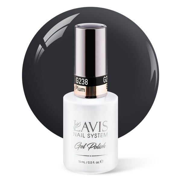 LAVIS 238 Expressive Plum - Gel Polish 0.5 oz