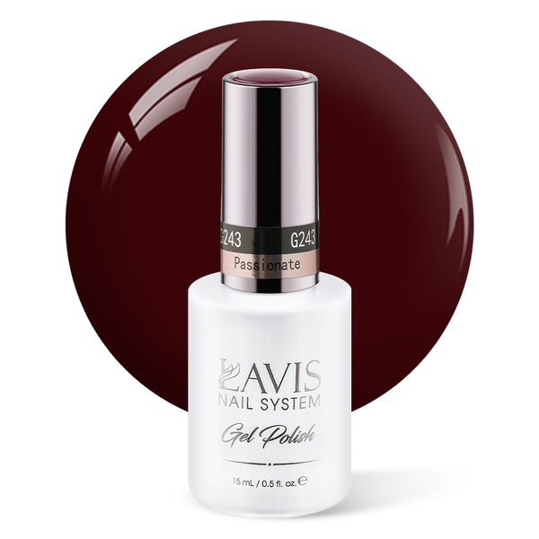 LAVIS 243 Passionate - Gel Polish 0.5oz