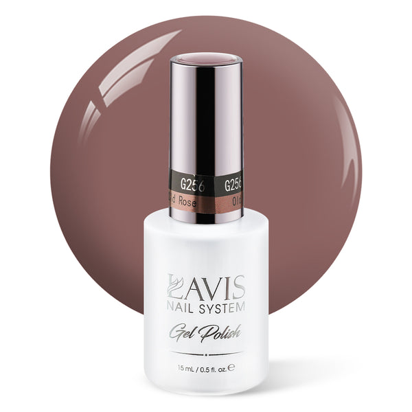 LAVIS 256 Old Rose - Gel Polish 0.5oz