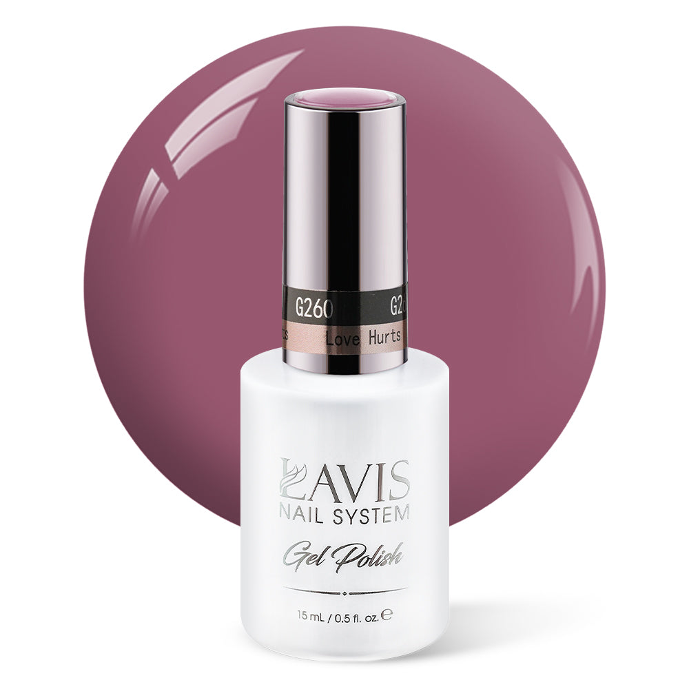 LAVIS 260 Love Hurts - Gel Polish 0.5oz