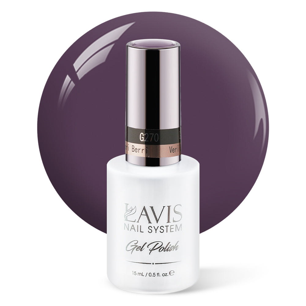 LAVIS 270 Veri Berri - Gel Polish 0.5oz