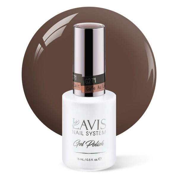 LAVIS 271 Cafe Au Lait - Gel Polish 0.5oz