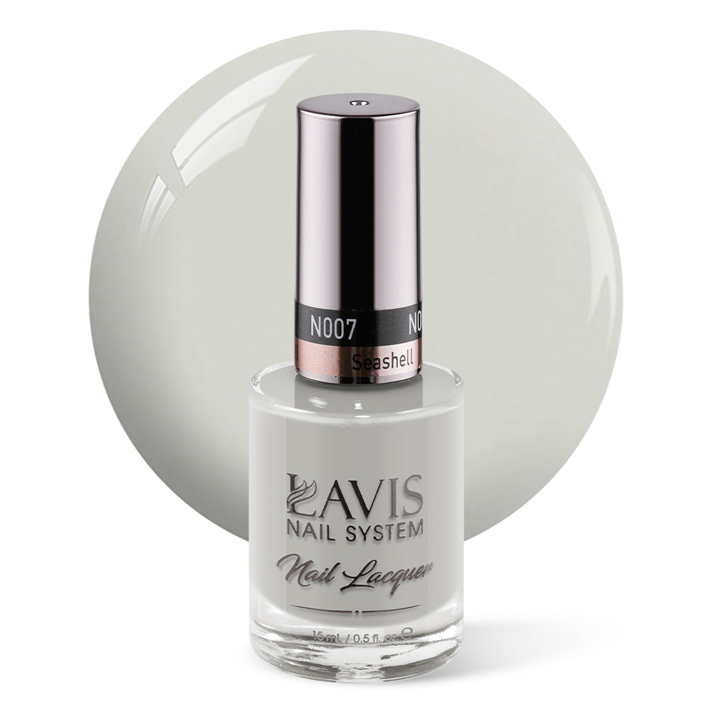 LAVIS Nail Lacquer - 007 Seashell - 0.5oz