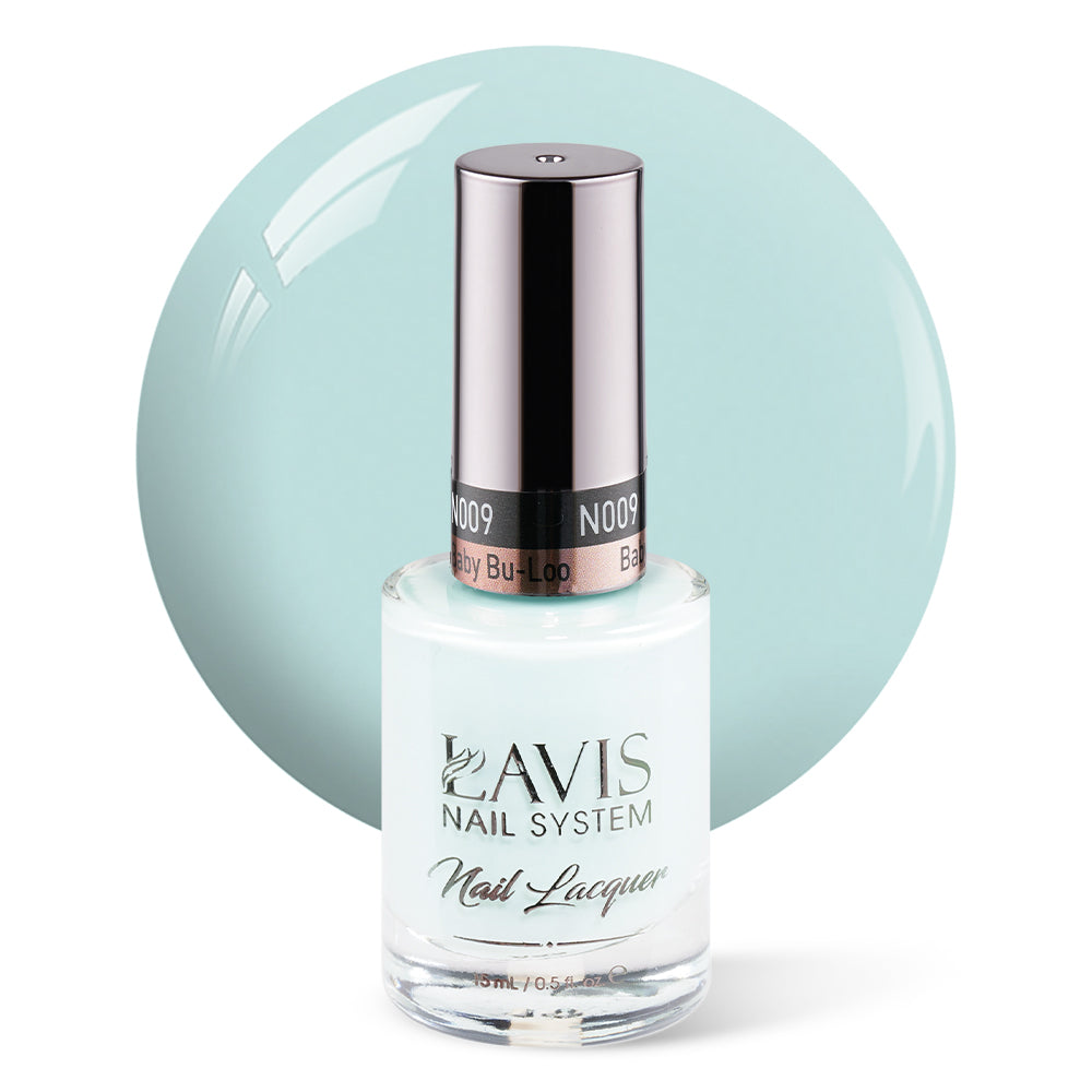 LAVIS Nail Lacquer - 009 Baby Bu-Loo - 0.5oz