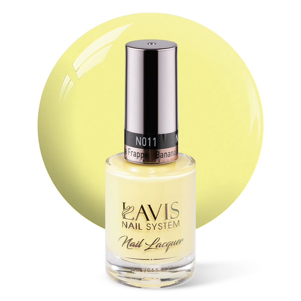 LAVIS Nail Lacquer - 011 Banana Frappe - 0.5oz