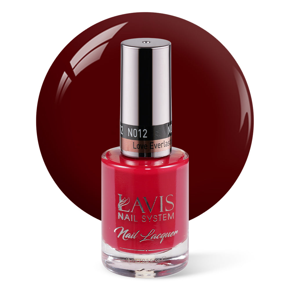 LAVIS Nail Lacquer - 012 Love Everlasting - 0.5oz