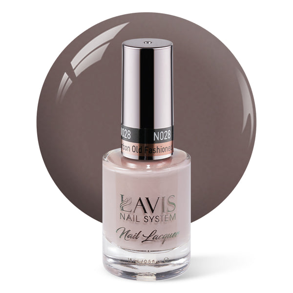 LAVIS Nail Lacquer - 028 Bourbon Old Fashioned - 0.5oz