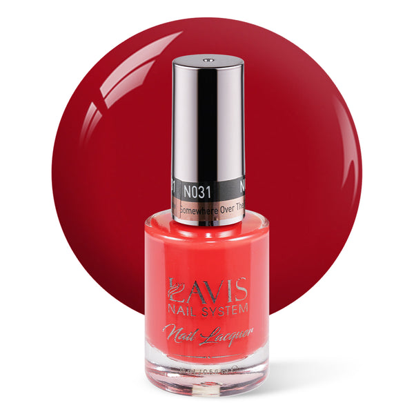 LAVIS Nail Lacquer - 031 Somewhere Over The Rainbow - 0.5oz