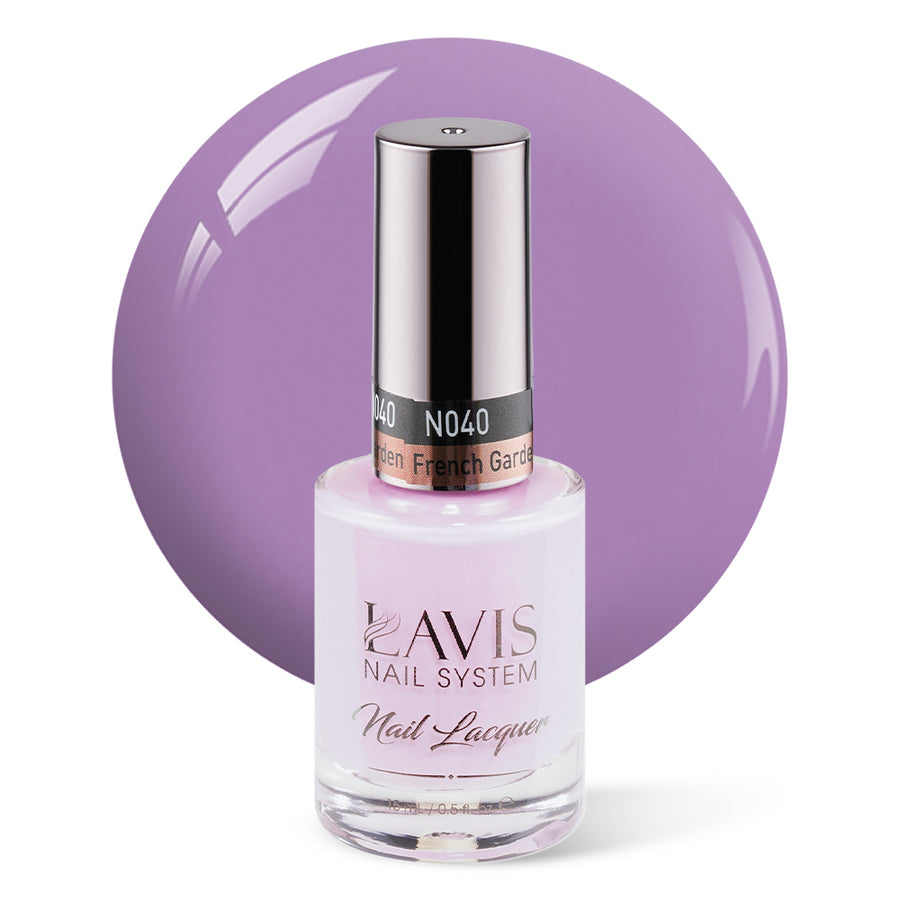 LAVIS Nail Lacquer - 040 French Garden - 0.5oz