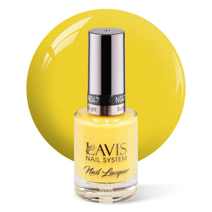 LAVIS Nail Lacquer - 047 Sunflower Delight - 0.5oz