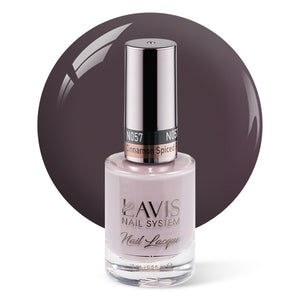 LAVIS Nail Lacquer - 057 Cinnamon Spiced Fall - 0.5oz