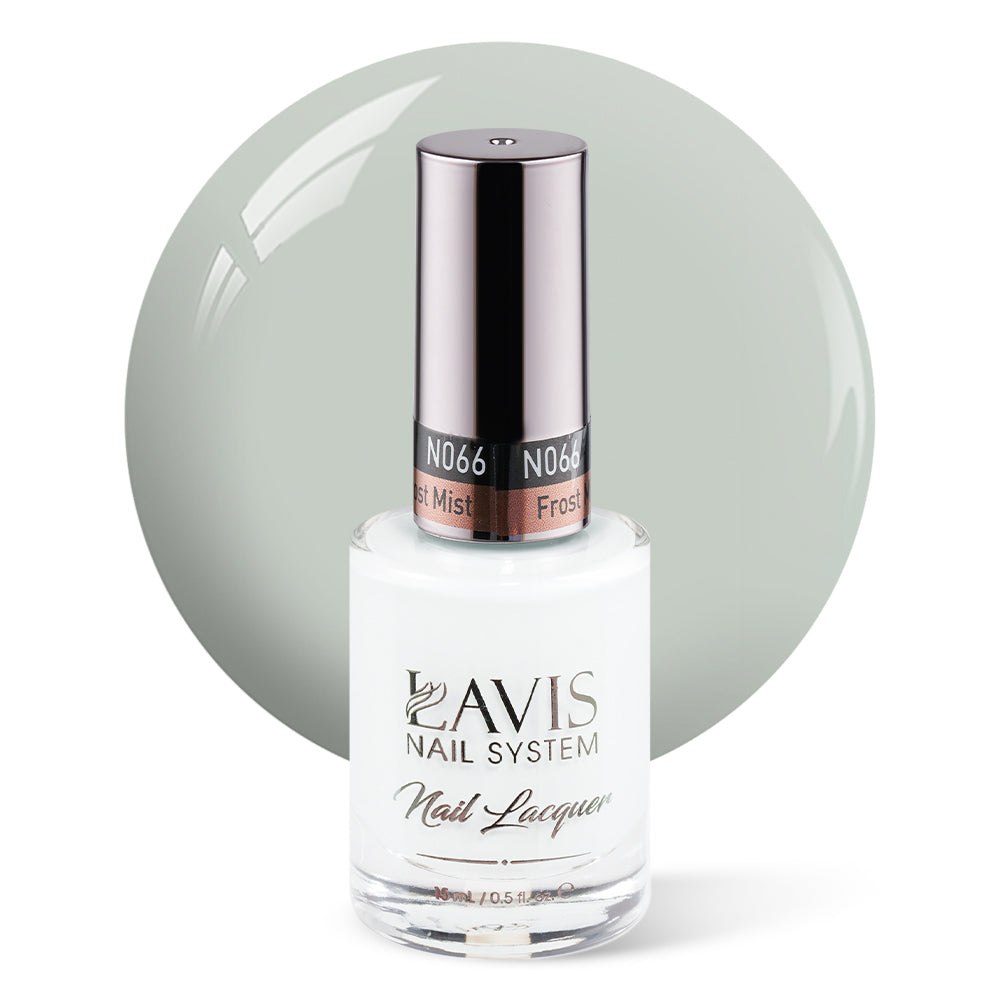 LAVIS Nail Lacquer - 066 Frost Mist - 0.5oz