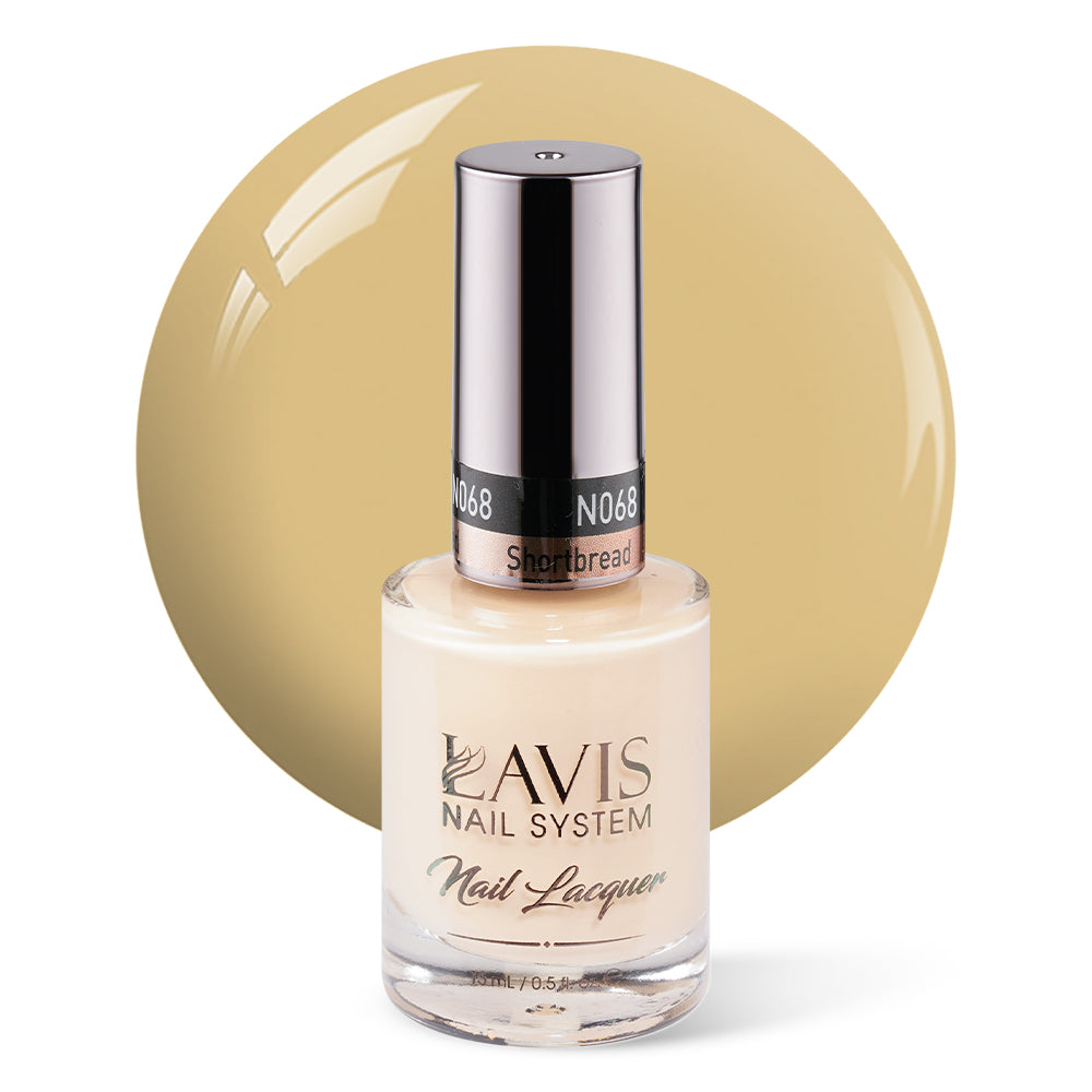 LAVIS Nail Lacquer - 068 Shortbread - 0.5oz