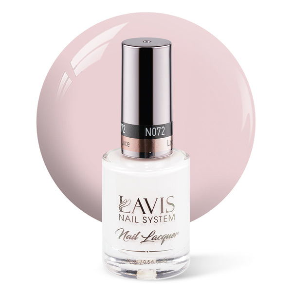 LAVIS Nail Lacquer - 072 Lace - 0.5oz