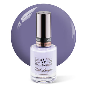 LAVIS Nail Lacquer - 080 Lavender Blossom - 0.5oz