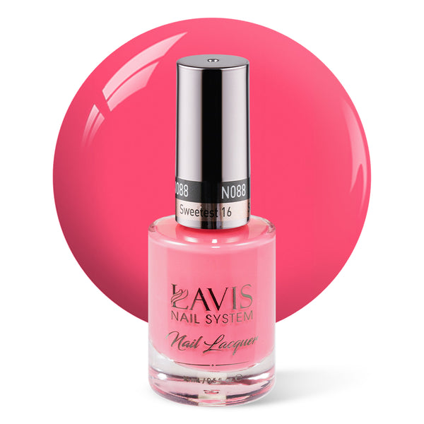 LAVIS Nail Lacquer - 088 Sweetest 16 - 0.5oz