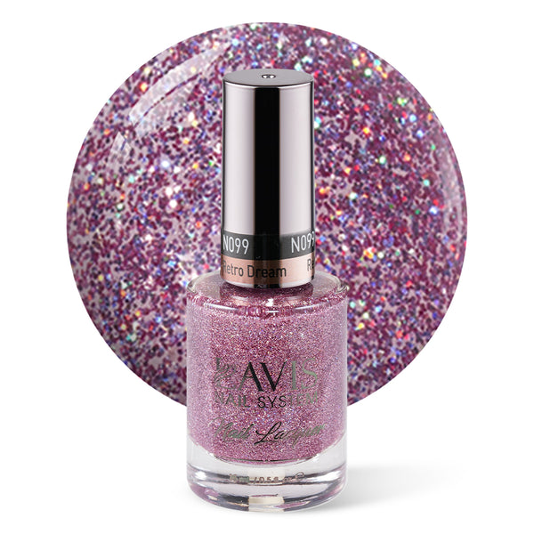 LAVIS Nail Lacquer - 099 Retro Dream - 0.5oz