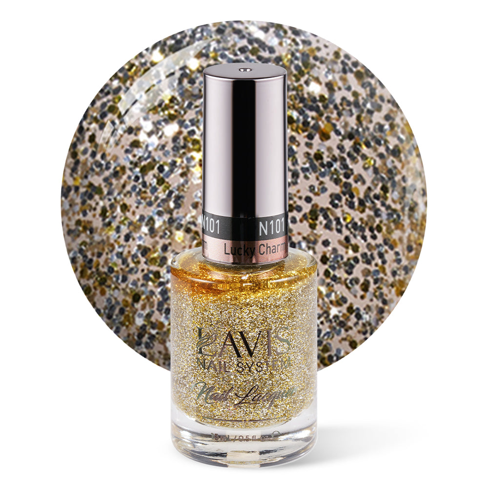 LAVIS Nail Lacquer - 101 Lucky Charm - 0.5oz