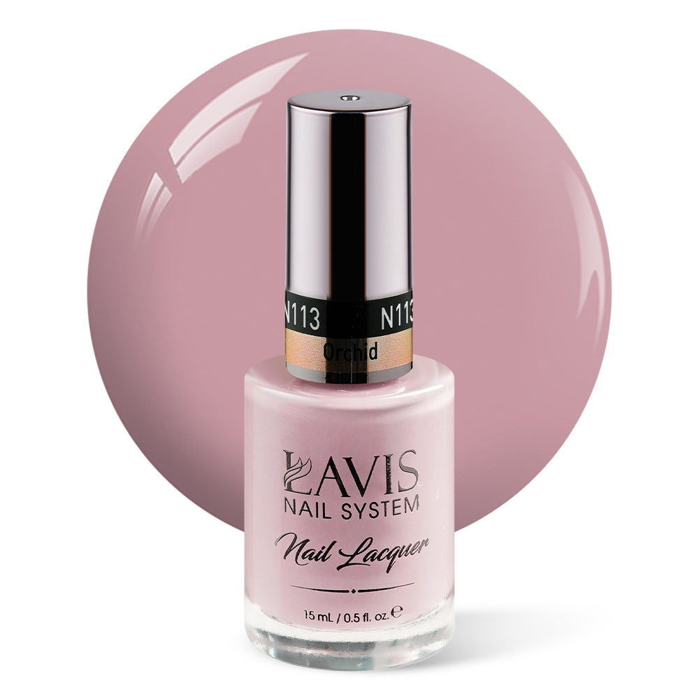 LAVIS Nail Lacquer - 113 Orchid - 0.5oz