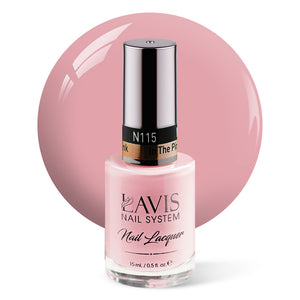 LAVIS Nail Lacquer - 115 In The Pink - 0.5oz