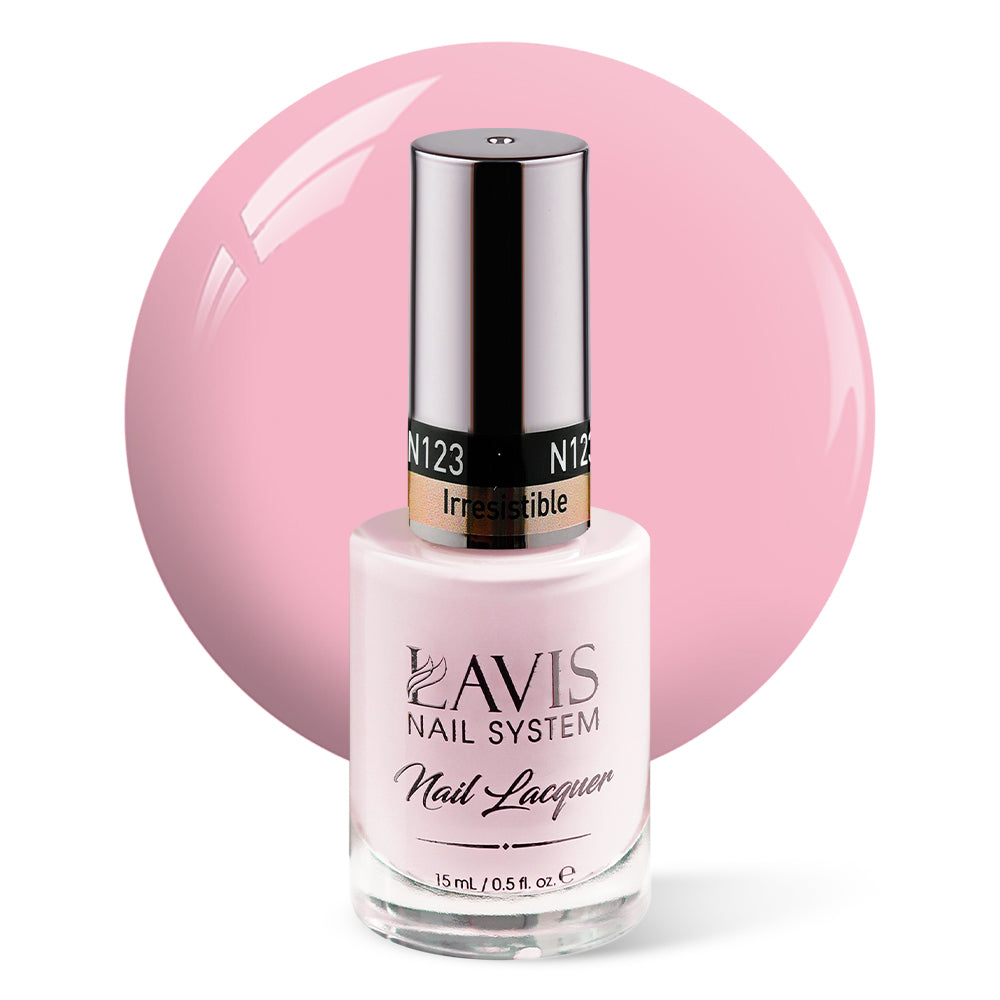 LAVIS Nail Lacquer - 123 Irresistible - 0.5oz