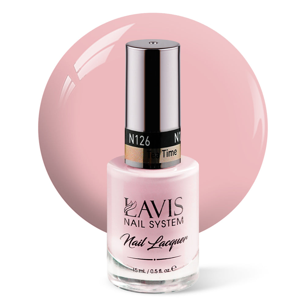 LAVIS Nail Lacquer - 126 Tea Time - 0.5oz