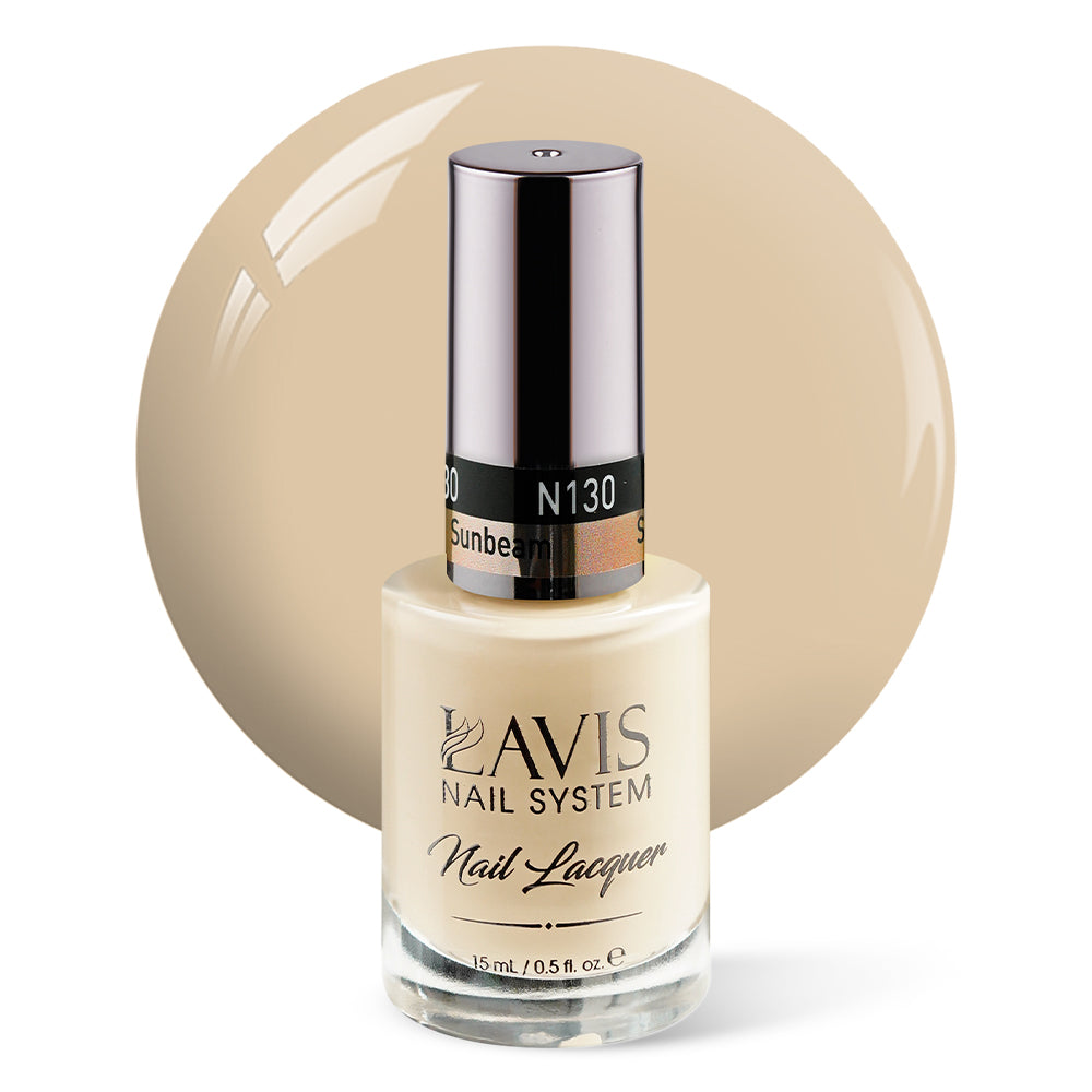 LAVIS Nail Lacquer - 130 Sunbeam - 0.5oz