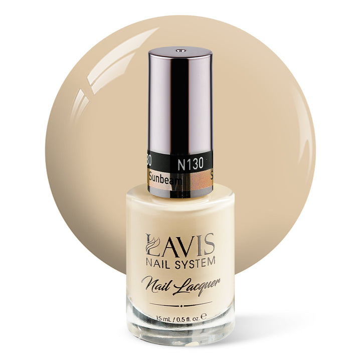 LAVIS Nail Lacquer - 130 Sunbeam - 0.5oz