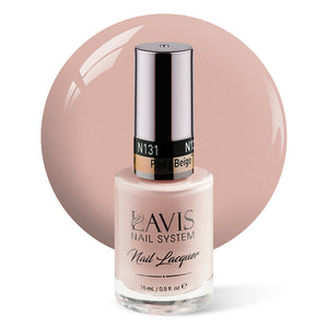 LAVIS Nail Lacquer - 131 Pinky Beige - 0.5oz