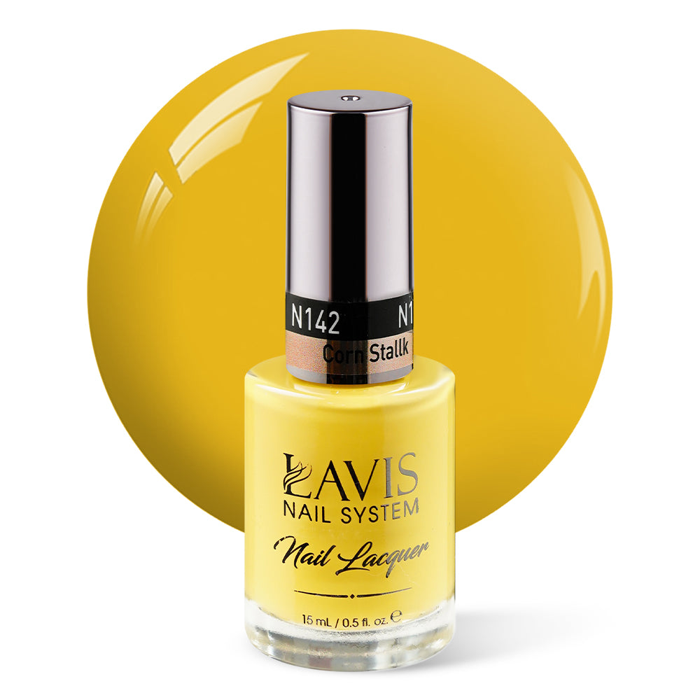 LAVIS Nail Lacquer - 142 Corn Stallk - 0.5oz