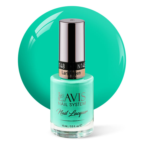 LAVIS Nail Lacquer - 148 Lark Green - 0.5oz