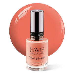 LAVIS Nail Lacquer - 152 Ravishing Coral - 0.5oz