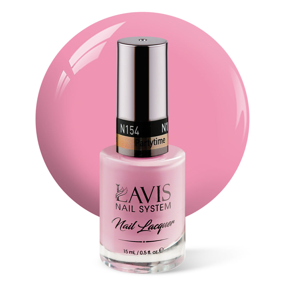 LAVIS Nail Lacquer - 154 Partytime - 0.5oz