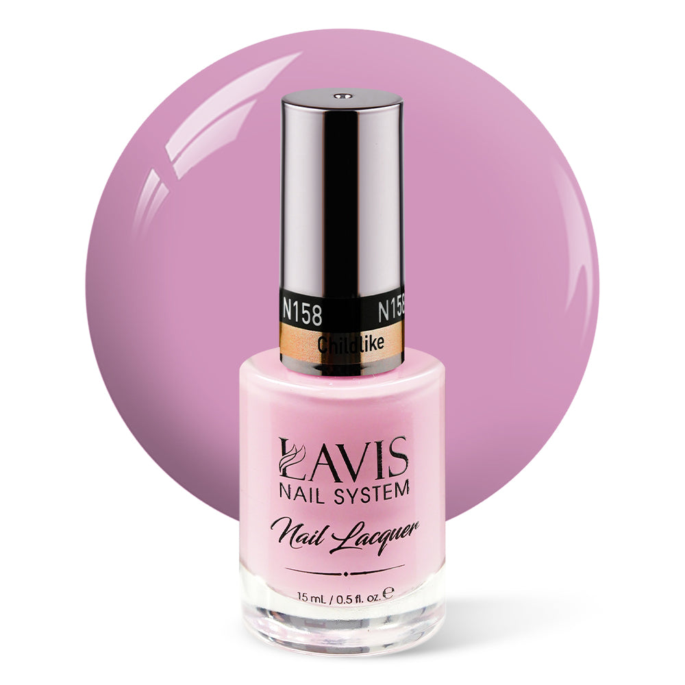 LAVIS Nail Lacquer - 158 Childlike - 0.5oz