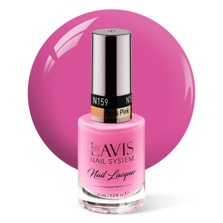 LAVIS Nail Lacquer - 159 Paris Pink - 0.5oz